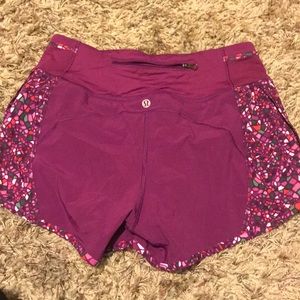 Lululemon running shorts